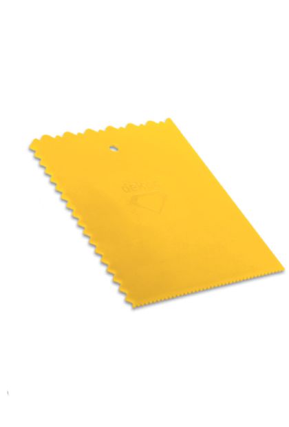 Gladilica nazubljena PVC V urez 18X13,5 100195