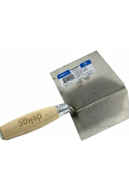 Gladilica za unutrašnje uglove - drvena drška 10 cm 100102