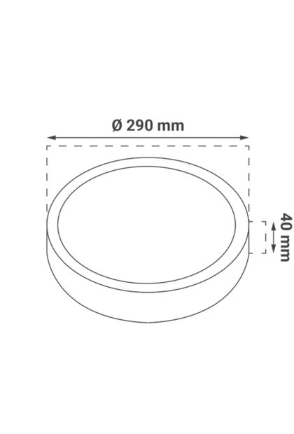 LED panel Green Tech 24W, 3CCT, nadgradni, okrugli CX-R02-24-3CCT Green Tech