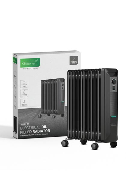 Uljni radijator 2500W, električni GH-80-11 Green Tech