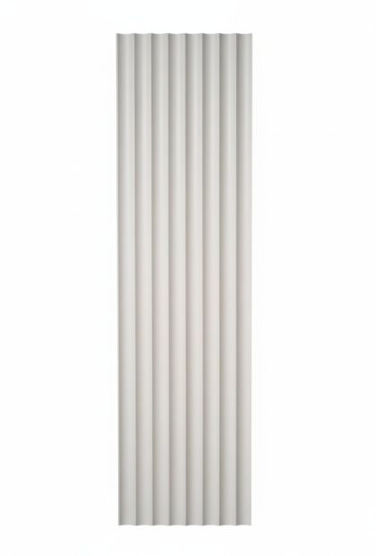 Panel zidni MDF bijeli, ovalni 11x280