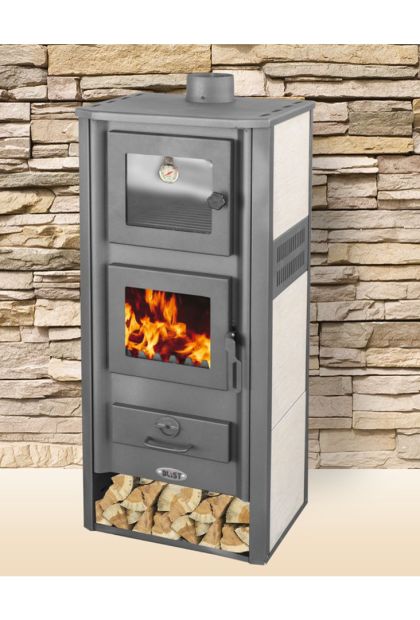 Peć na čvrsto gorivo bež ROMA S