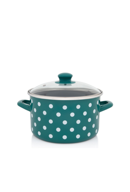 Metalac duboka šerpa sa poklopcem 22cm/5l