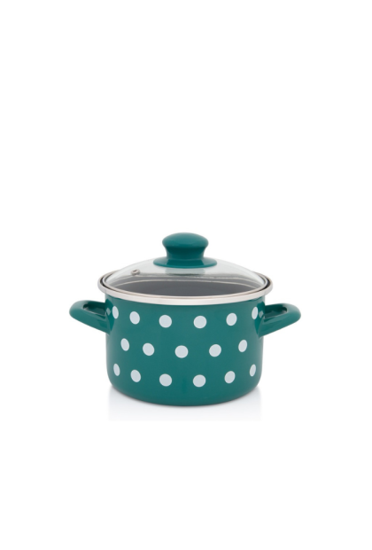 Metalac duboka šerpa sa poklopcem 16cm/2l