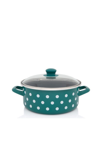 Metalac plitka šerpa sa poklopcem 24cm/4,75l