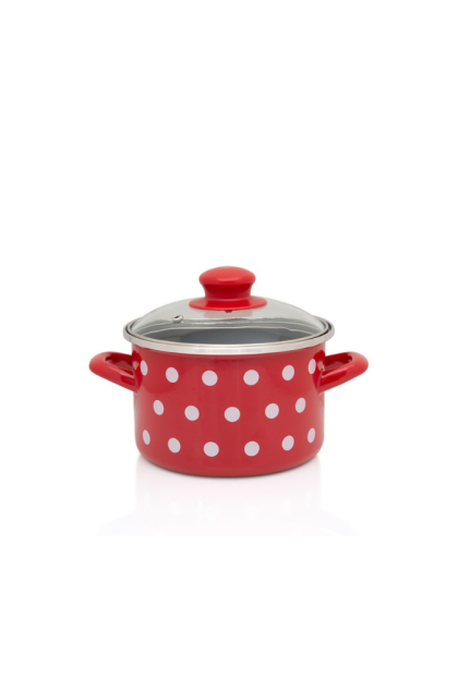 Metalac duboka šerpa sa poklopcem 14cm/1,5l