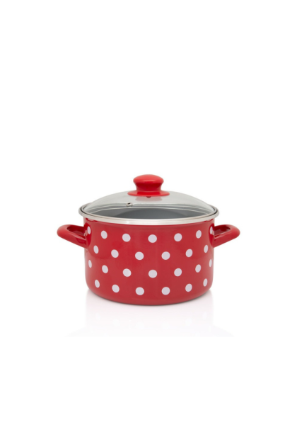 Metalac duboka šerpa sa poklopcem 18cm/3l