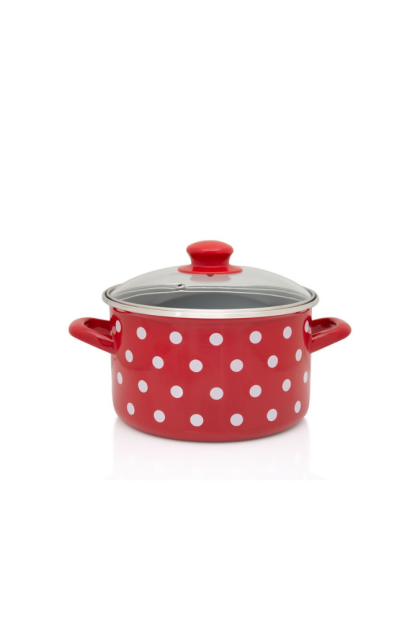 Metalac duboka šerpa sa poklopcem 20cm/4l