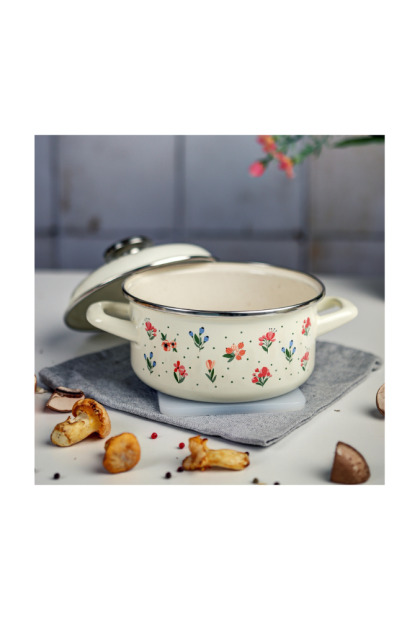 Metalac plitka šerpa cvjetne radosti 16cm/1,5l