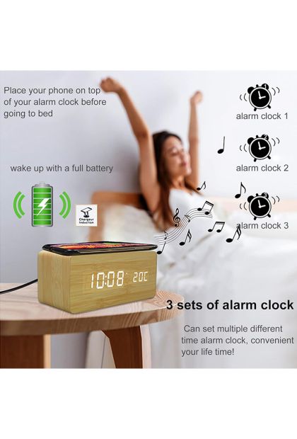 Sat elektronski sa bežičnim punjenjem AM 1046