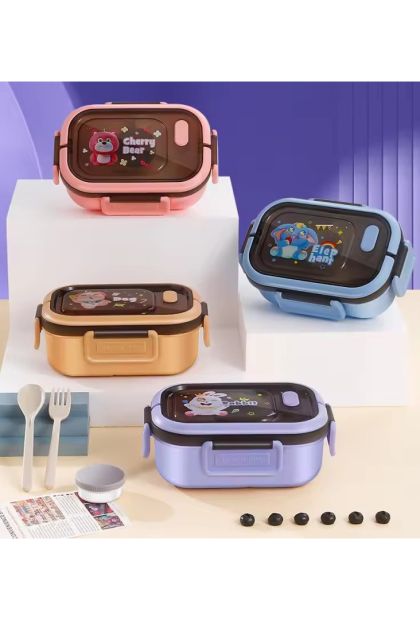 Kutija za užinu 21x14x8,5 cm - razni dezeni