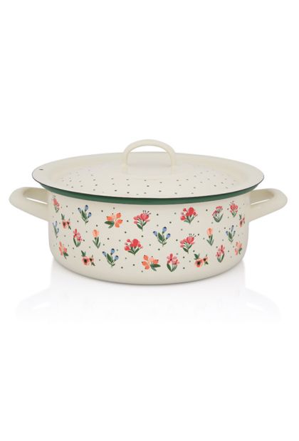 Metalac plitka šerpa cvjetne radosti 22cm/3.5l