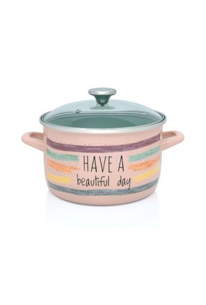 Metalac šerpa plitka sa poklopcem divan dan 18cm/2l