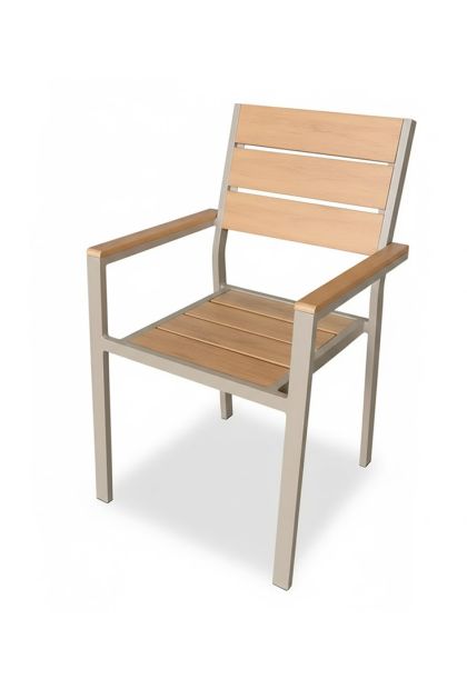 Stolica aluminijska 55x63x49 cm AM 391