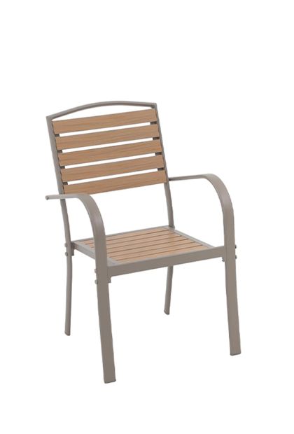 Stolica aluminijska 55x63x49 cm AM 392