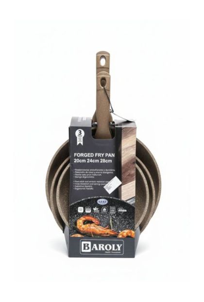 Set tava - više boja 20x24x28 cm