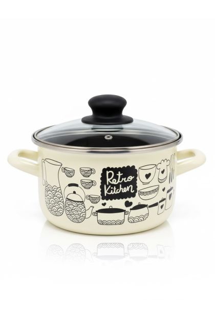 Metalac šerpa duboka sa poklopcem novum 14cm/1.5l