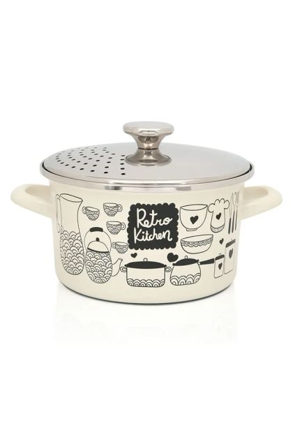 Metalac šerpa duboka sa inox poklopcem novum 20cm/4l