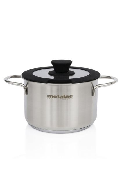 Metalac šerpa duboka inox sa poklopcem 20cm/3,8l