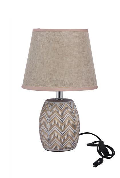 Lampa stolna keramička 28 cm AM-216