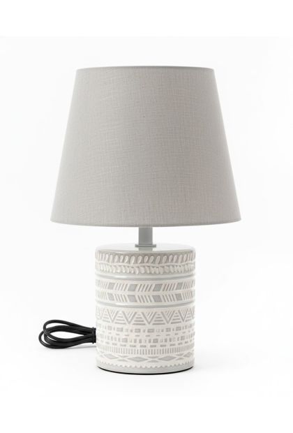 Lampa stolna keramička 28 cm AM-217