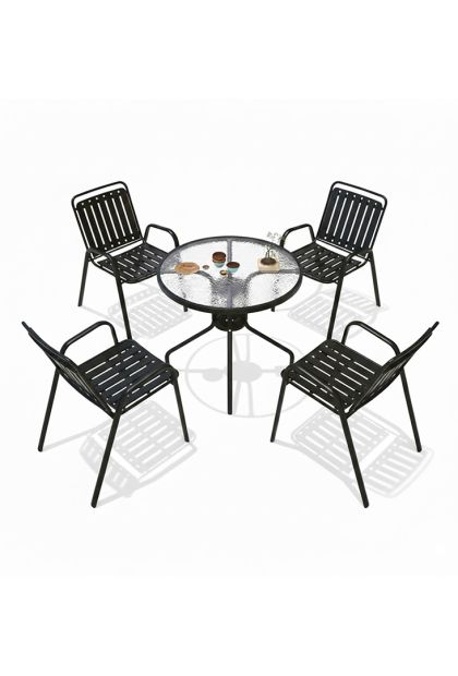 Vrtni set 5/1 okrugli 80 cm AM-380