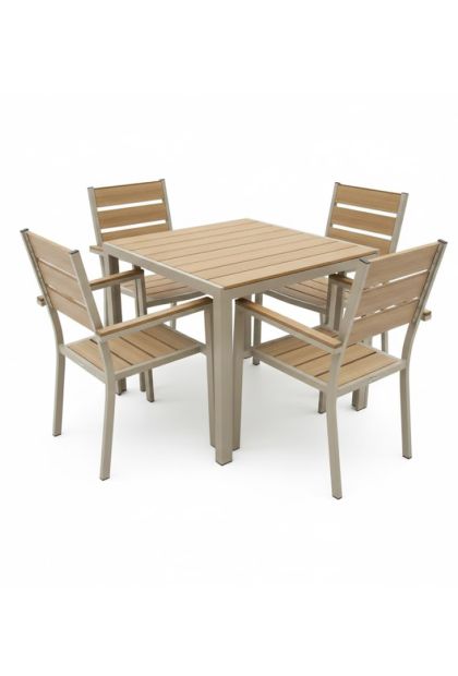 Vrtni set 80 cm aluminij 4/1  AM 358