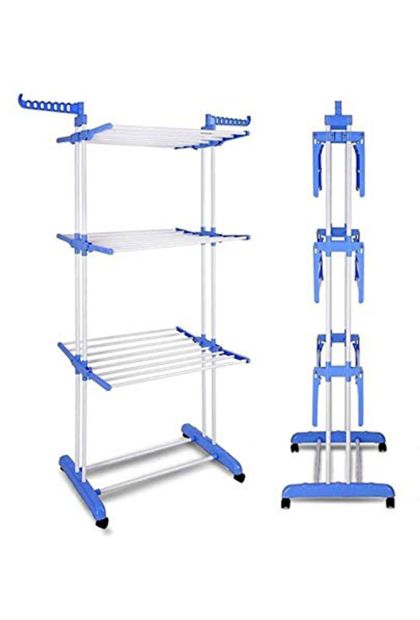 Stalak za sušenje veša 172x72x64 cm TW-116-1