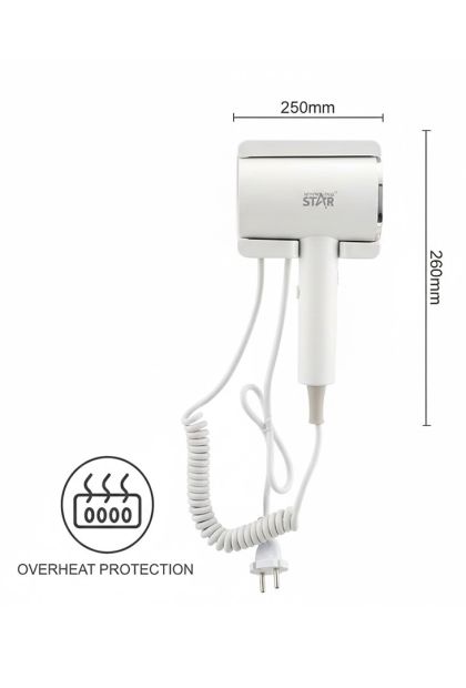 Fen za kosu - zidni 1600W WINNING STAR ST-5718