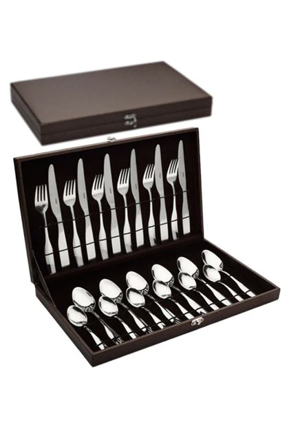 Pribor za jelo - set escajga u koferu 24/1