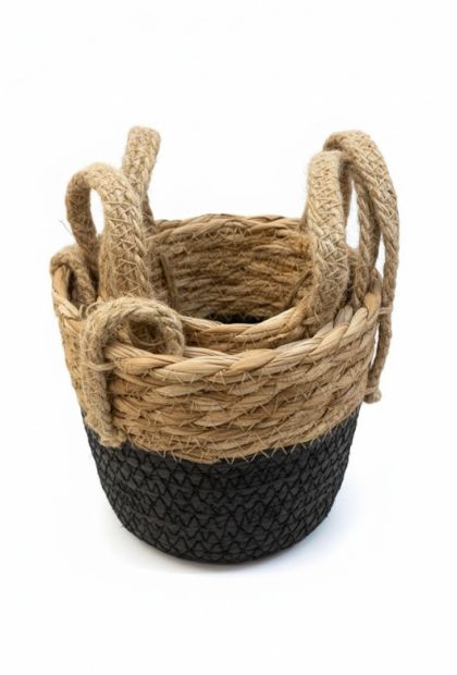 Korpa pletena set 3/1