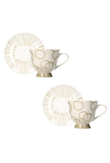 Set 2 šolje bež CC210 IRIS IDOL Tognana