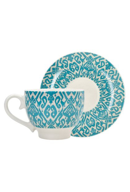 Šolja i tacna - dvije boje 480CC NEW MILK&C IKAT Tognana