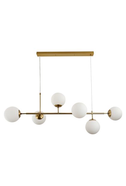 Luster LAWRENCE ML-220816-6S RAVNI ZLATNI