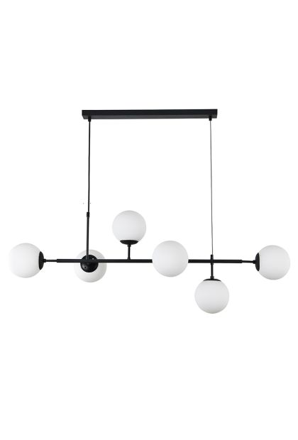 Luster LAWRENCE ML-220816-6S RAVNI CRNI