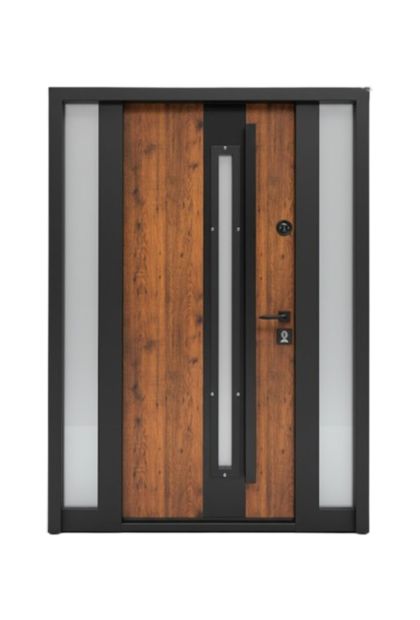 Vrata ulazna protuprovalna - lijeva 150x205 LUXCOMP 1