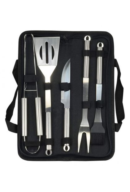 Pribor za roštilj sa futrolom 5/1 37 cm