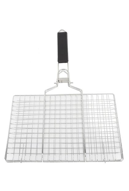 Rešetka za roštilj sa drvenom ručkom 35x45 cm