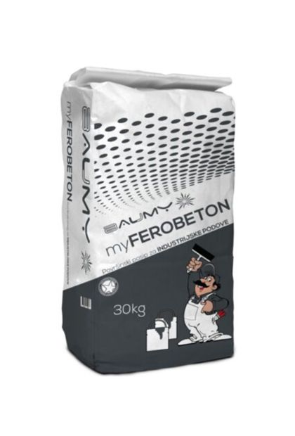 MYFEROBETON Posip površinski za industrijske podove sivi 35 kg BAUMY