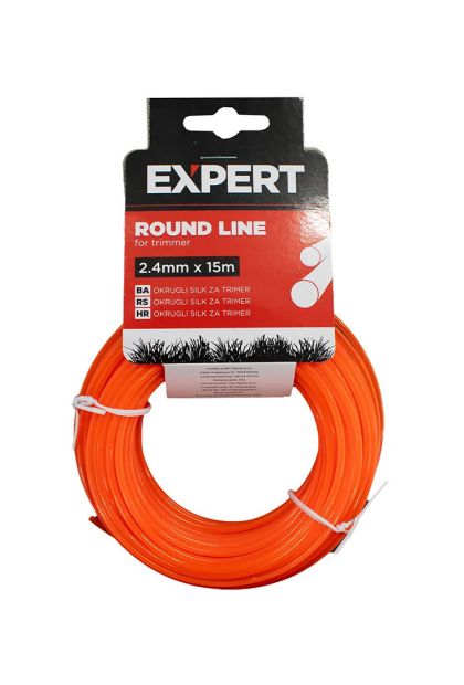 Silk za trimer okrugla nit 2.4 mm x 15 m