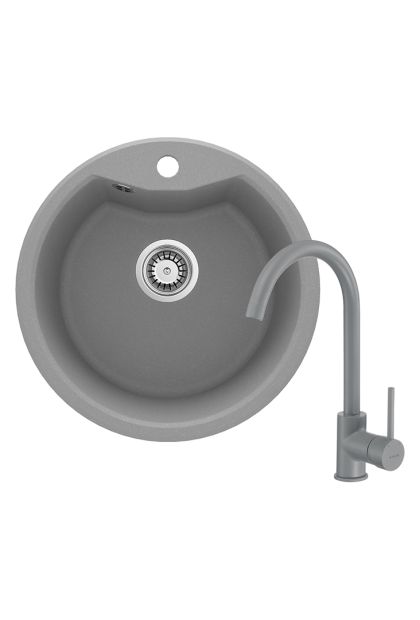 Sudoper + baterija GRANIT ZRSBS803