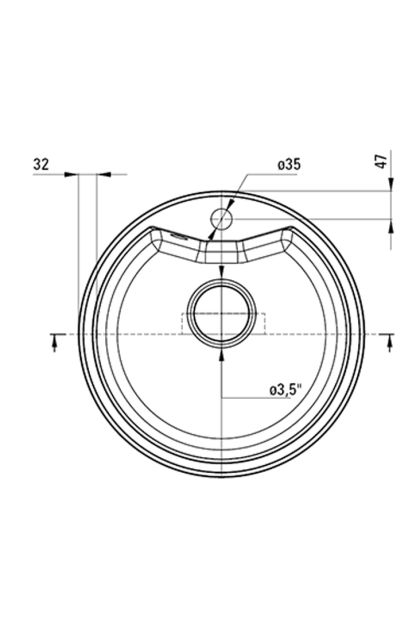 Sudoper + baterija GRANIT ZRSBS803