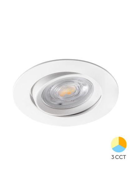 Svjetiljka SPOT LED G1-3W-KRUG-BIJELA-3U1 BRY-SPOTLED BD02-00380