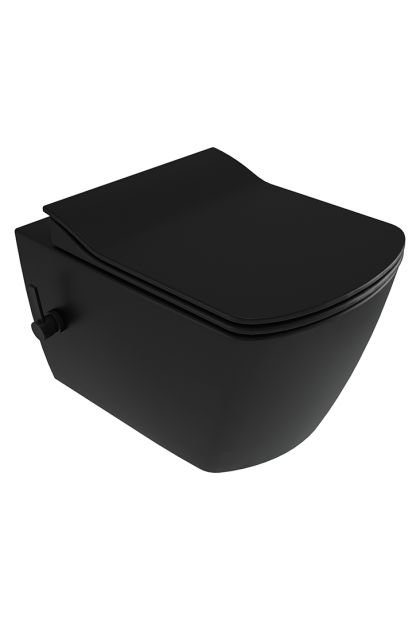 WC šolja viseća NERO FUNKCIJA BIDEA CDZ NWPW DEANTE