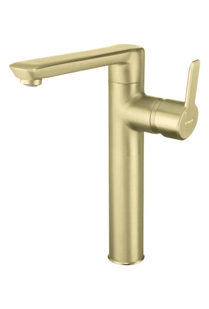 Baterija za lavabo ARNIKA VISOKA BRUSHED GOLD BQA R20K Deante