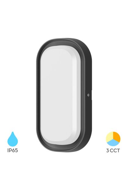 Brodska lampa LED 12W-ELP-CRNA-3U1-IP65 BRY-BULKHEAD BC18-00281