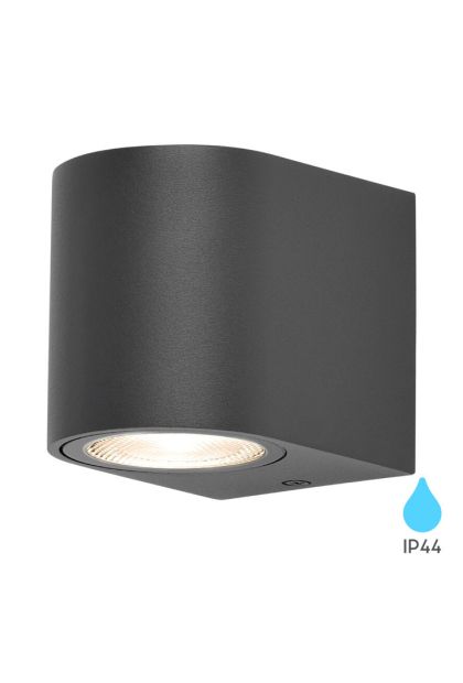 Rozetna zidna BRY-RITA-P-WL.1-SIVA-1XGU10- IP44 BG32-00202