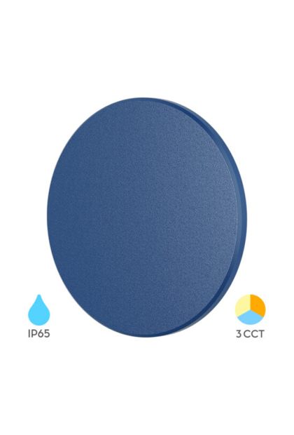 Rozetna zidna BRY-PALERMO-M-KRUG-PLAVA-12W-3U1-IP65 BG37-00283