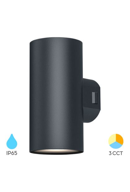 Svjetiljka baštenska zidna BRY-D-WL.2- BIJELA-2X9W-3U1-IP65 BG38-02580