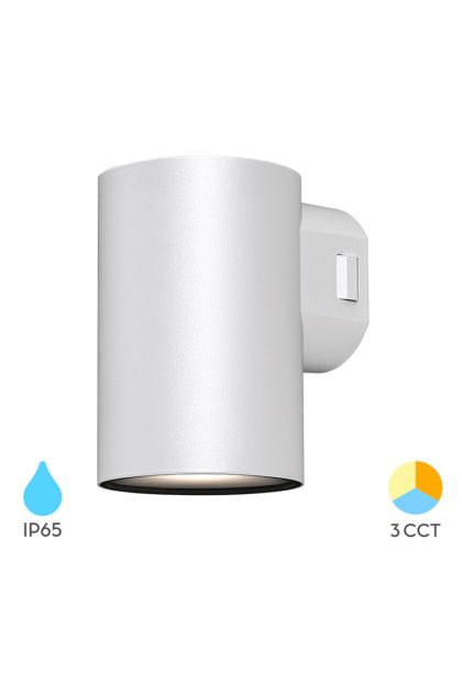 Svjetiljka baštenska zidna BRY-D-WL.1- BIJELA-1X9W-3U1-IP65 BG38-02480